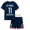 Maillot de Supporter Paris Saint-Germain Angel Di Maria 11 Domicile 2021-22 Pour Enfant